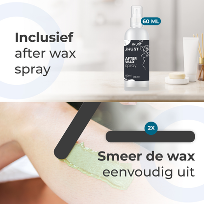 After wax spray voor wax apparaat