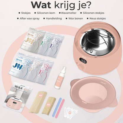 Hars apparaat met wax bonen