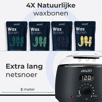 Hars verwarmer met wax beans