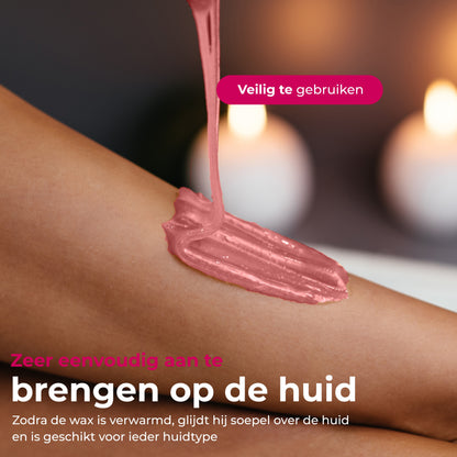 JHust Hard Wax Beans Rose 1KG