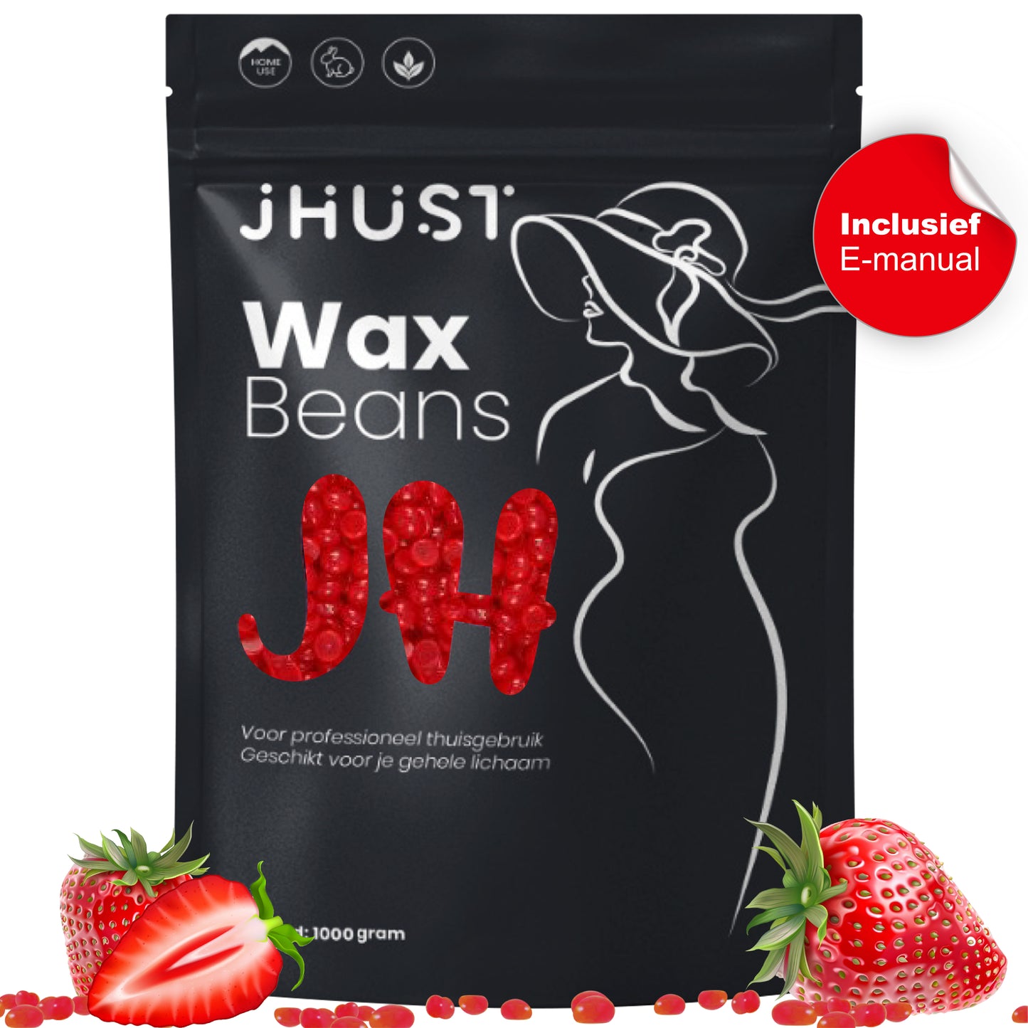 JHust Wax Beans 1 KG Stawberry