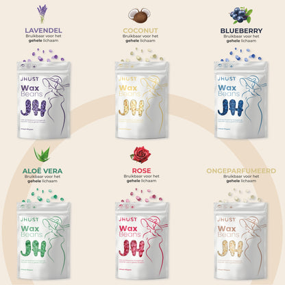 JHust Professionele Wax Apparaat SET Wit