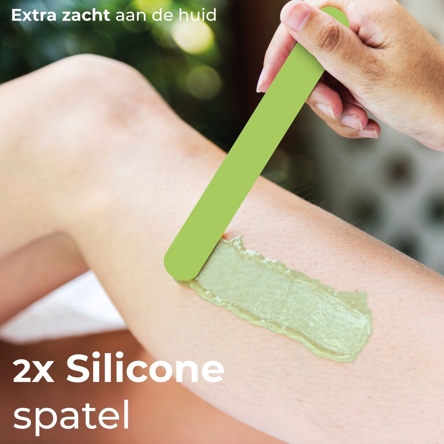 Siliconen waxspatels