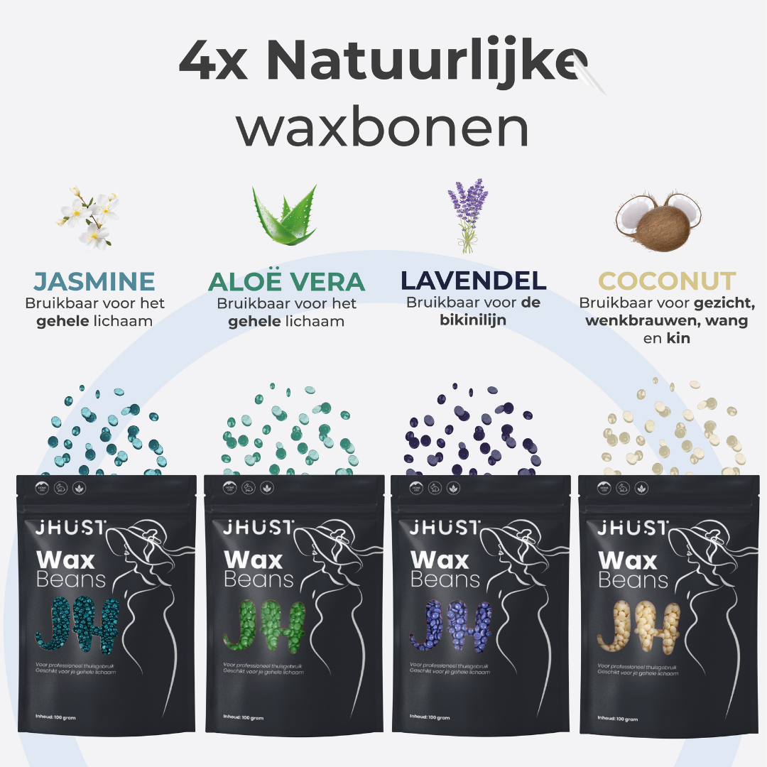 Wax bonen 100% natuurlijk