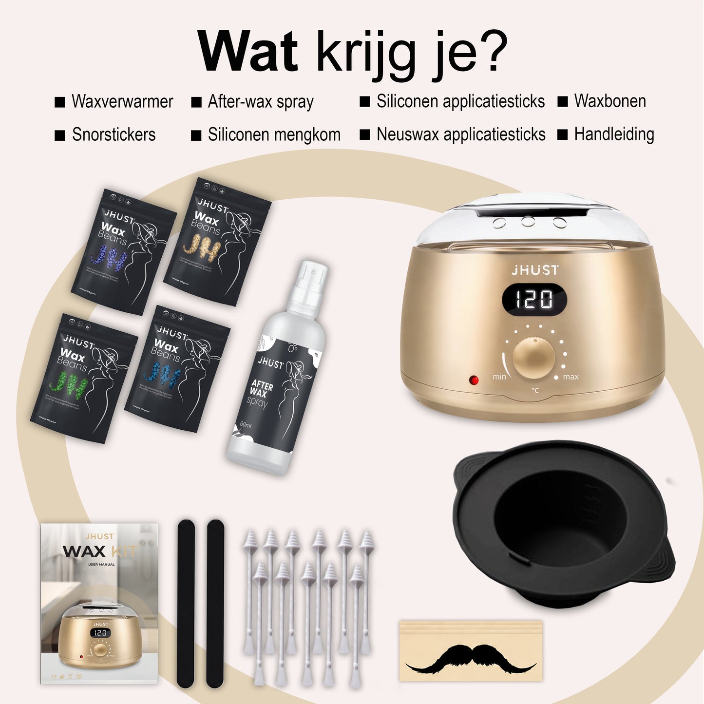 waxing set met wax beans