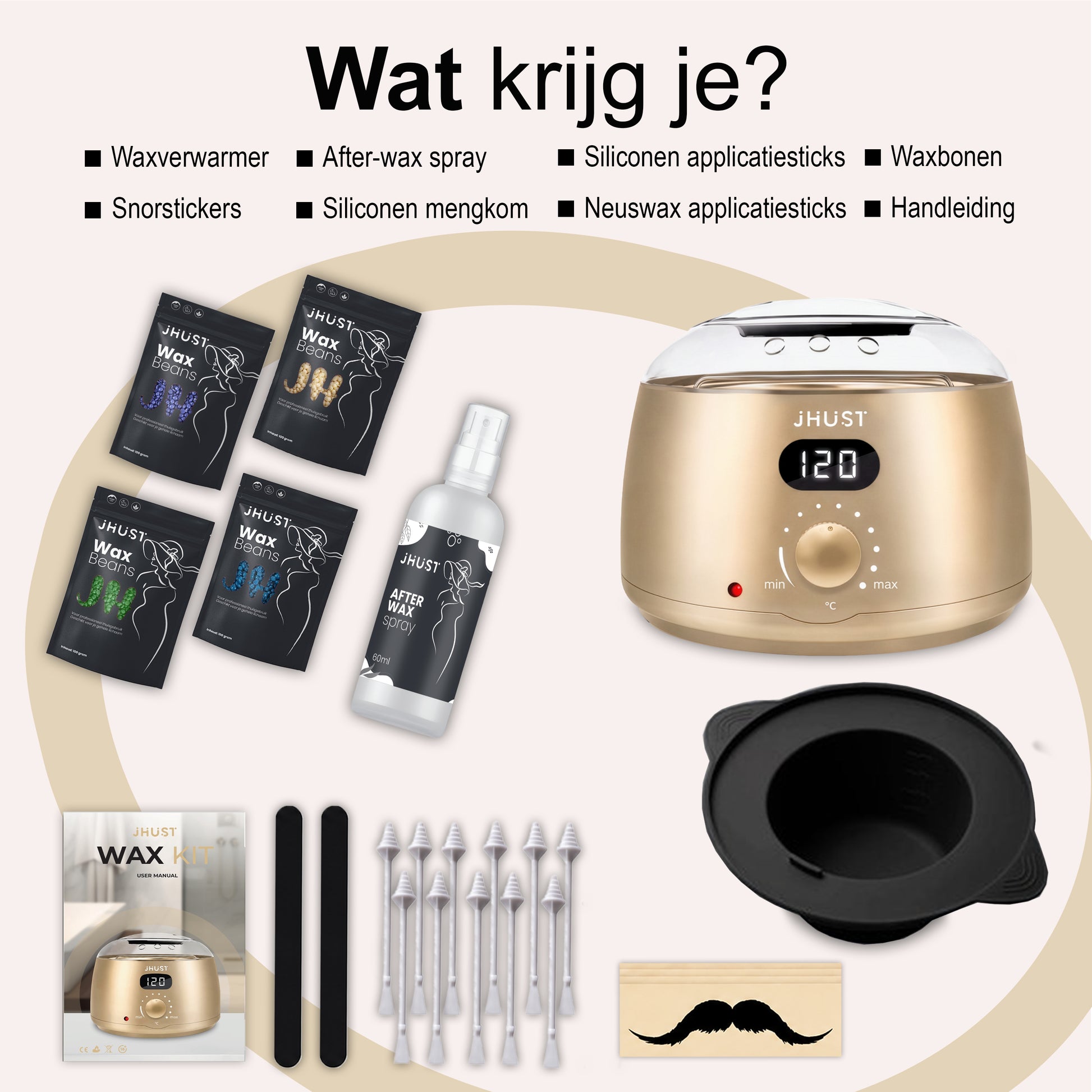 waxing set met wax beans